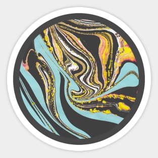 Wavy Marbling Sticker